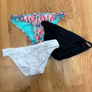 Set of Three Bikini Bottoms